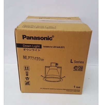 PANASONIC DOWNLIGHT TANAM 5" SILVER TIPE 73430