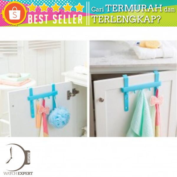 Rak Gantungan Peralatan Dapur model Hook - Blue