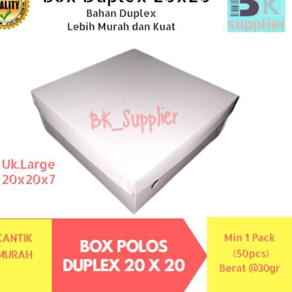 

Harga Grosir Box Catering 10pcs / Box Brownies 20x20 / Snack Box / Kotak Nasi / Dus Nasi / Box Nasi