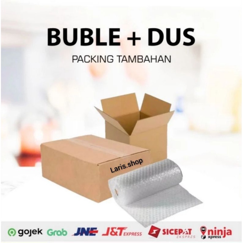 

Tambahan Packing Dus dan Bubble Wrap extra