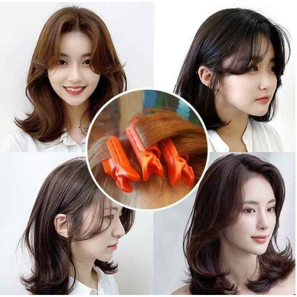 Roll Rambut Jepit Korea Hair ISI 1 - Gulung Jepitan Clip Volumizing Hair Poni Roller Blow Keriting Curly