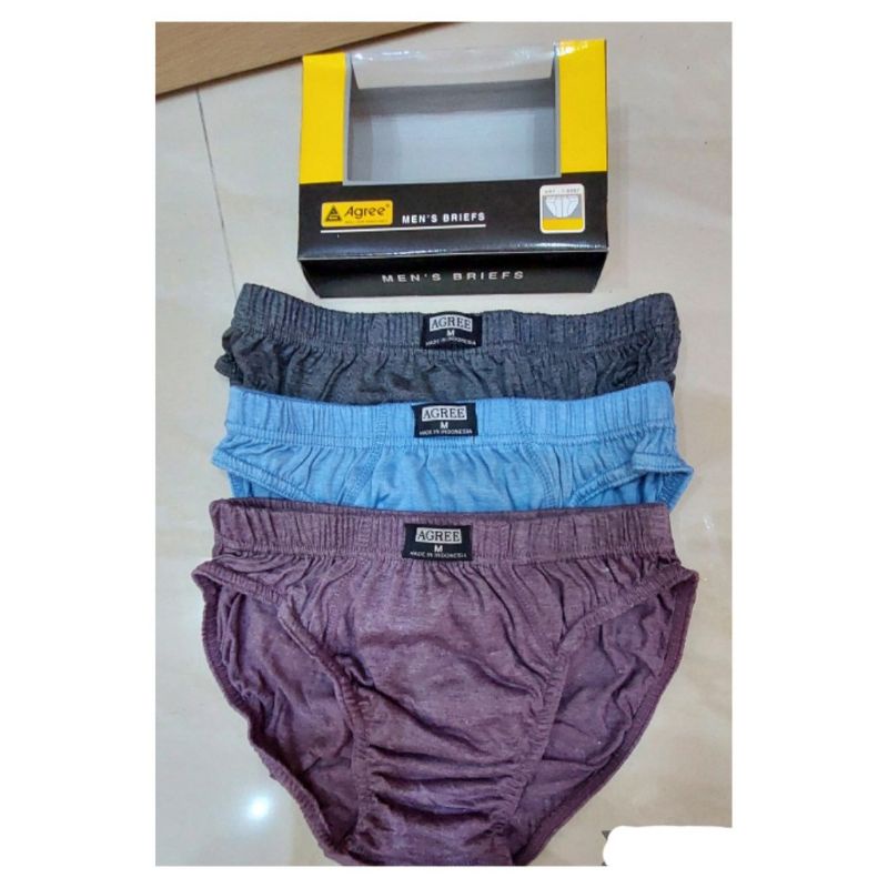 SEMPAK AGREE MEN BRIEF 8887/CELANA DALAM PRIA TERLARIS/SEMPAK COWOK TERMURAH