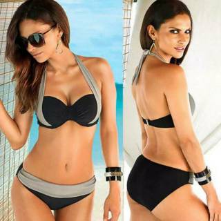 Bikini Baju  renang swimsuit swimwear Wanita  Shopee  Indonesia