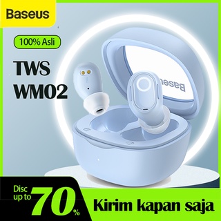 Jual [ORI REAL STOCK]BASEUS WM02 TRUE WIRELESS BLUETOOTH EARPHONE MINI