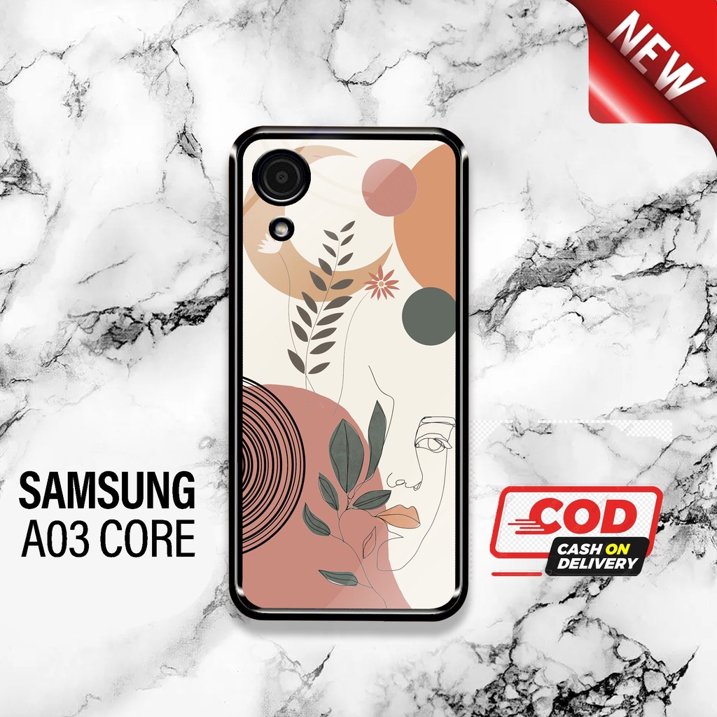 SRC - Case Samsung A03 Core Motif bohemian Casing Hardcase Glossy 2D Terbaru Silikon Softcase Aero c
