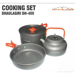 Cooking Set Dhaulagiri DH 400 - Alat Masak Camping - Coking Set Hiking