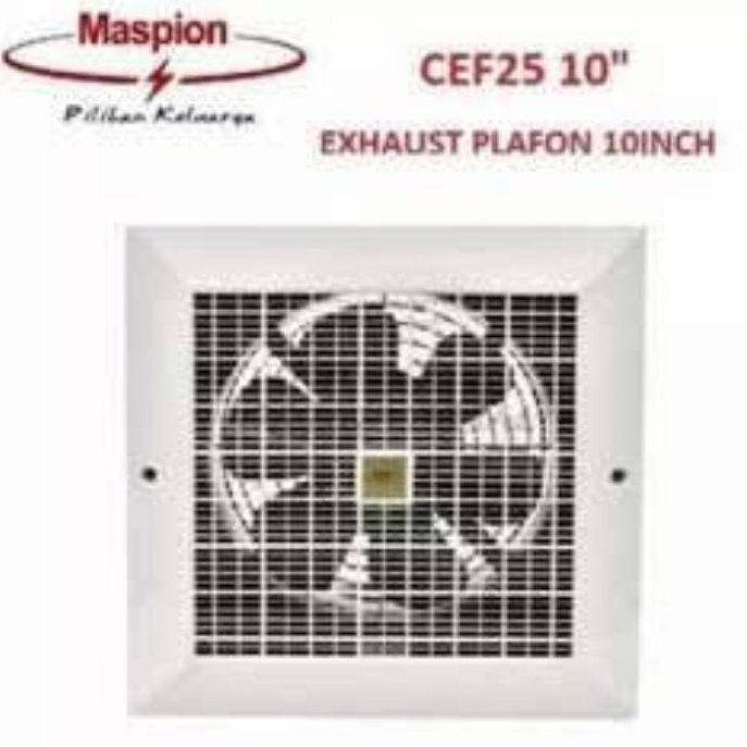 Exhaust Fan Plafon Maspion Exhaust Ceiling Maspion 10inch CEF25
