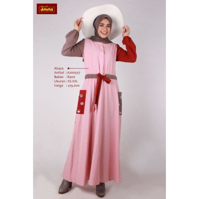 Gamis terbaru dannis a200507 rumah dannis