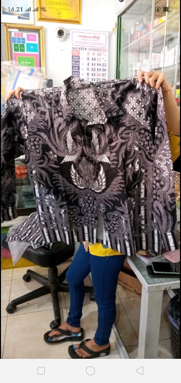 Batik Couple Set Brokat Halus Cople Ahy 2728