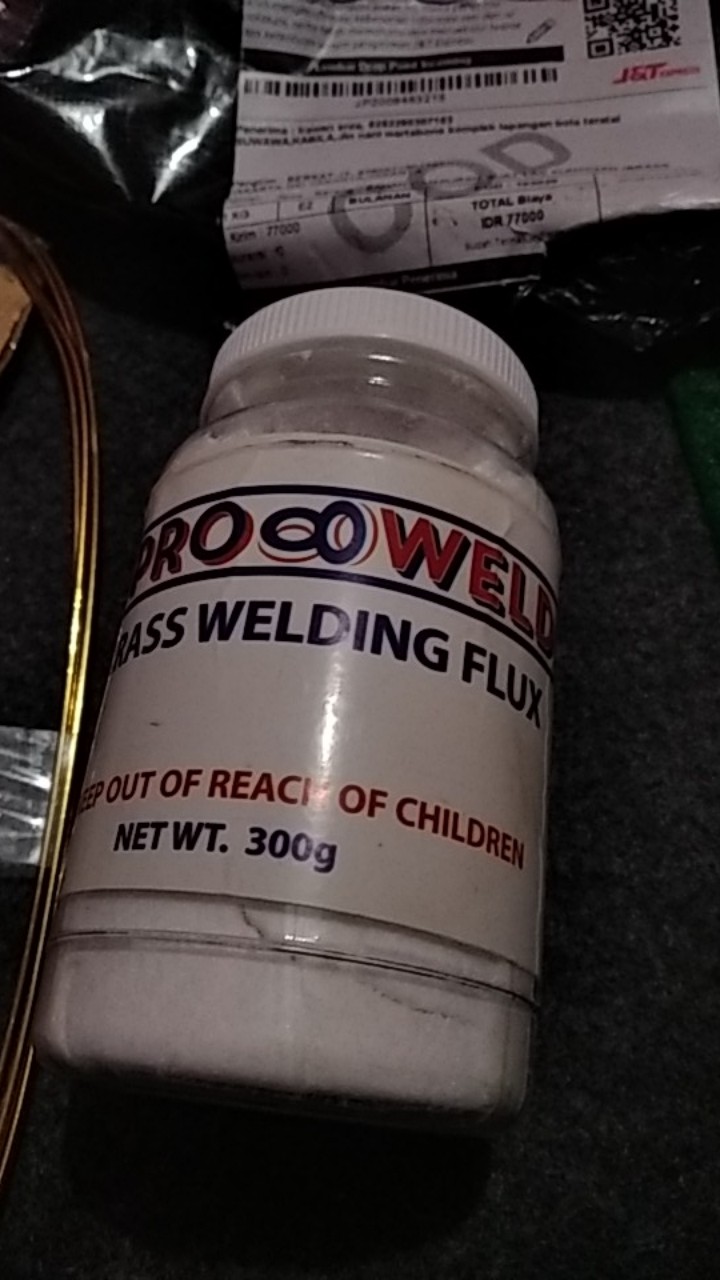 Bahan Campuran Buat Las Kuningan /brass Welding Flux /cpro Weld/bubuk Las/borax Las