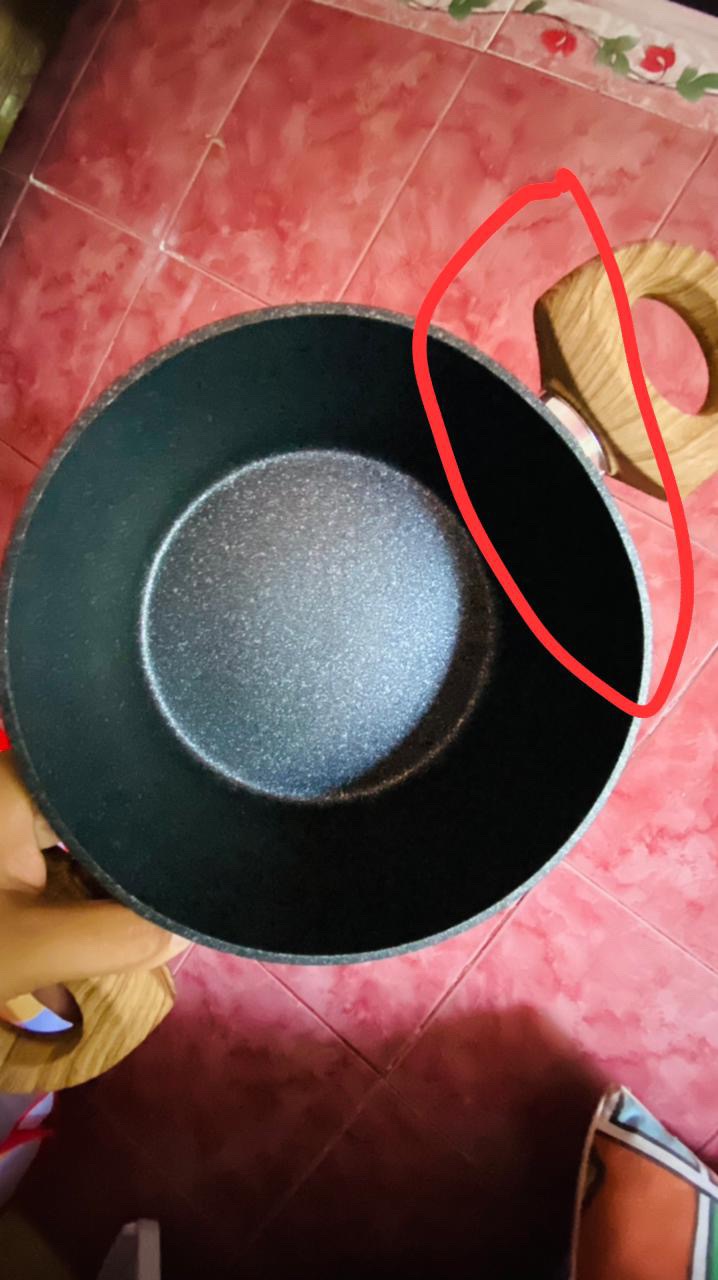 Panci Sauce Pot D20cm H8cm Non Stick Marble Yoshikawa