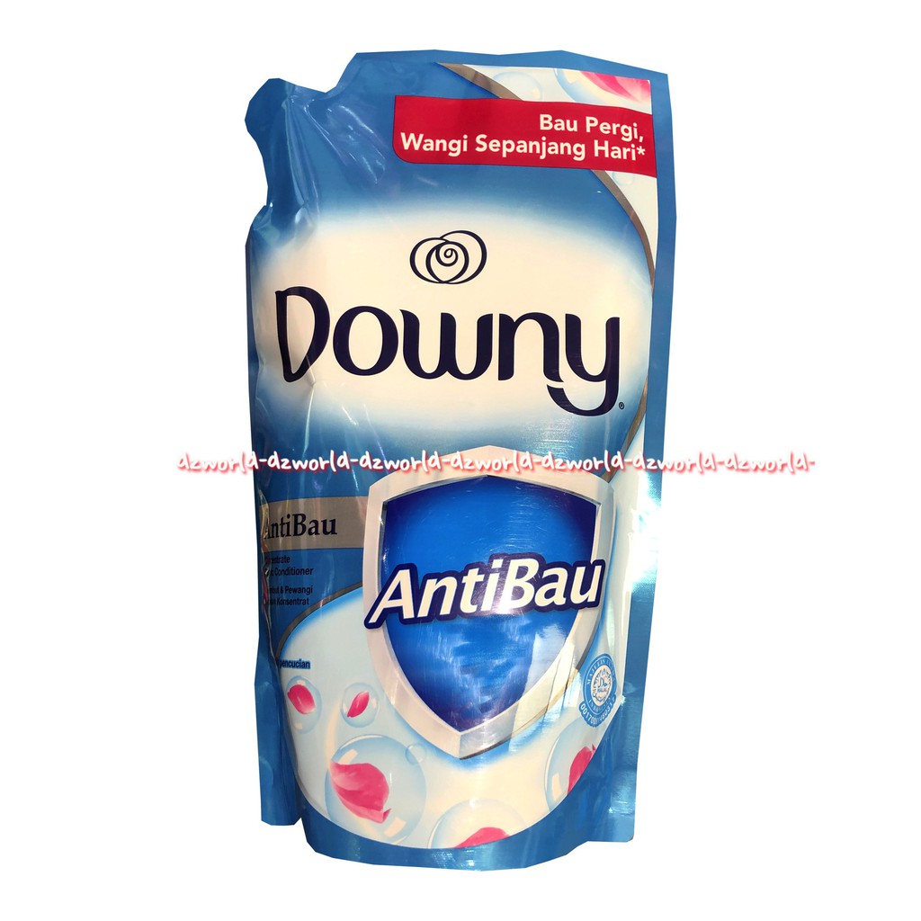 Downy Anti Bau Detergent Refill 680ml Untuk Pakaian Baju Bebas Bau Anti Bau Pewangi Pelembut Pakaian