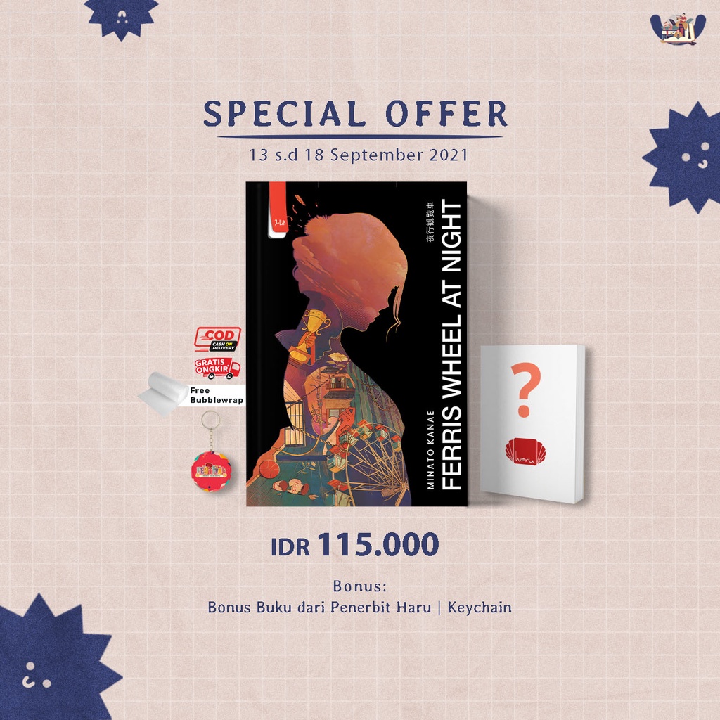 Novel FERRIS WHEEL AT NIGHT karya Minato Kanae