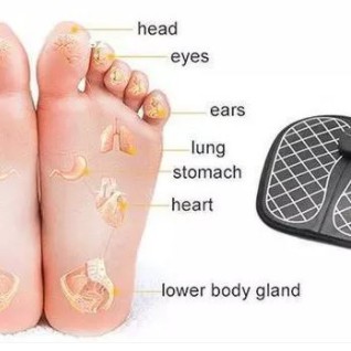 EMS Foot Massager theraphy Alat Pijat Refleksi terapi nyeri Kaki