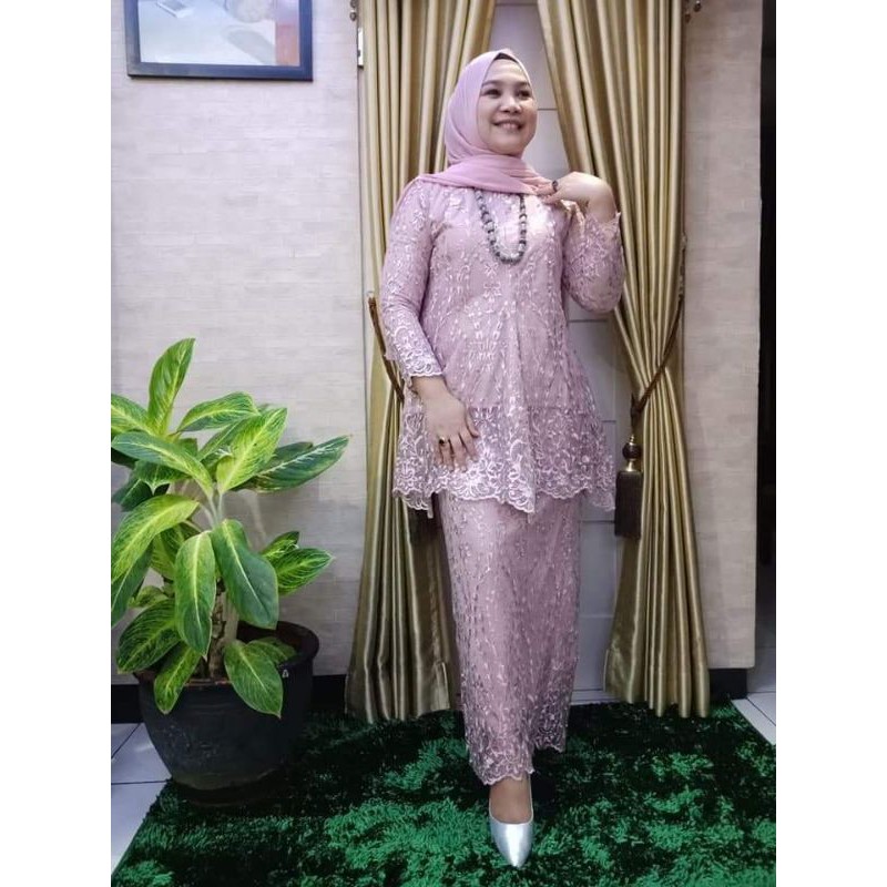 RELPICT SETELAN KEBAYA BUSUI/TUNIK TULLE/KEBAYA PESTA