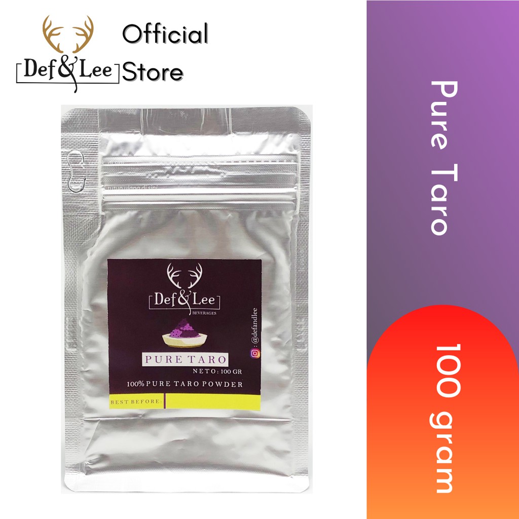 

Pure Taro Powder / Bubuk Ubi Ungu Murni (Ube) 100 Gram