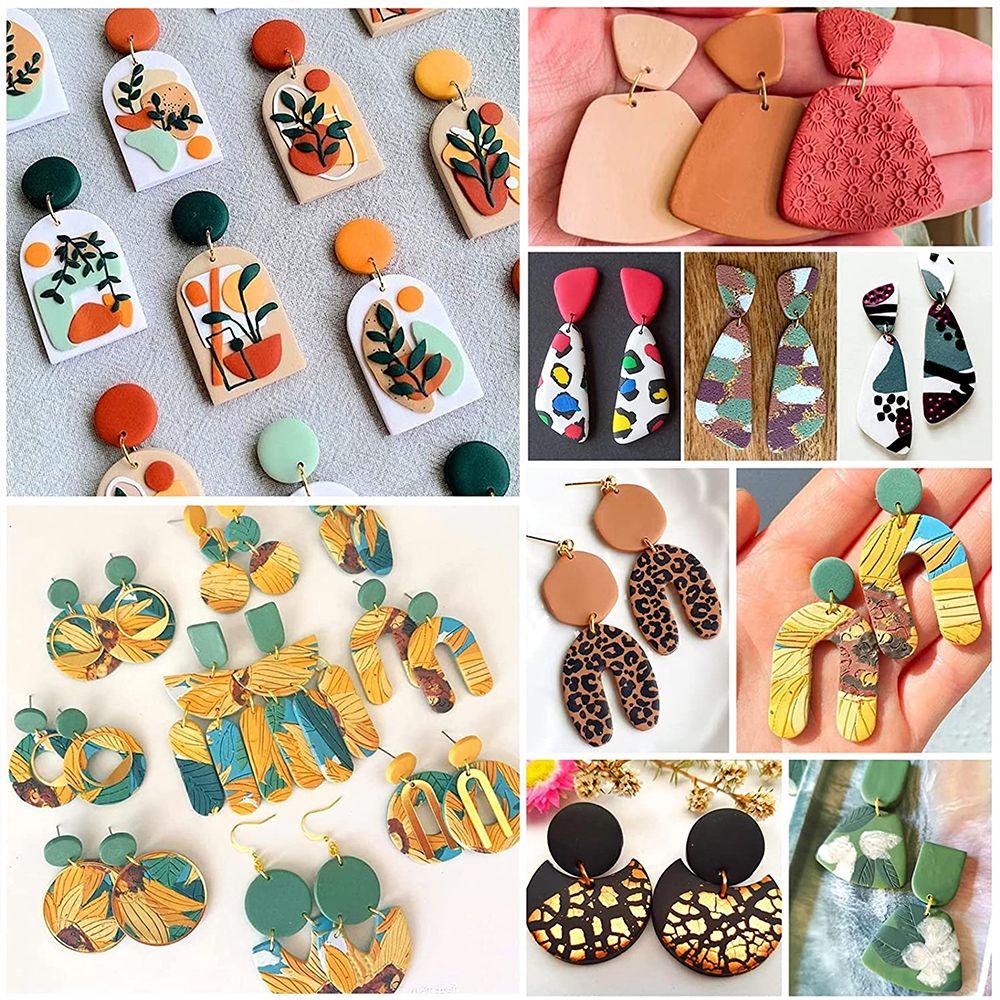 Suyo 118PCS / Set Cetakan / Cutter Polymer Clay Untuk Membuat Perhiasan / Kerajinan Tangan DIY