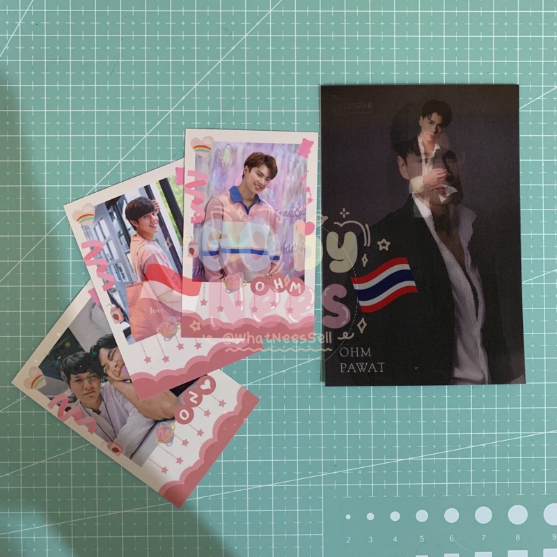 

[CEK DESKRIPSI] GMMTV Signature Calendar 2022 : Ohm Pawat Lenticular Card