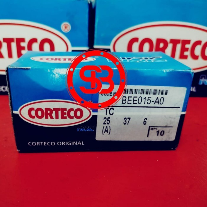 Seal TC 25 37 6 / 25.00 37.00 6.00 / 25x37x6 NOK CORTECO