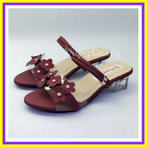 High Heels Premium Sandal Jinjit  Elegan Hak Tahu Hils Kondangan Hils Party Cewek Hills Pesta Murah 