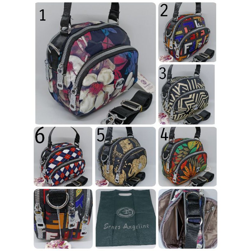 Tas Slempang ORI EA 9882-13/ 7701 Free Dustbag