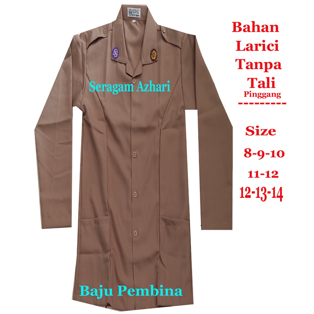 BAJU PRAMUKA GURU WANITA-BAJU PRAMUKA PEMBINA PUTRI-SERAGAM PRAMUKA GURU WANITA-SERAGAM MPRAMUKA GUR