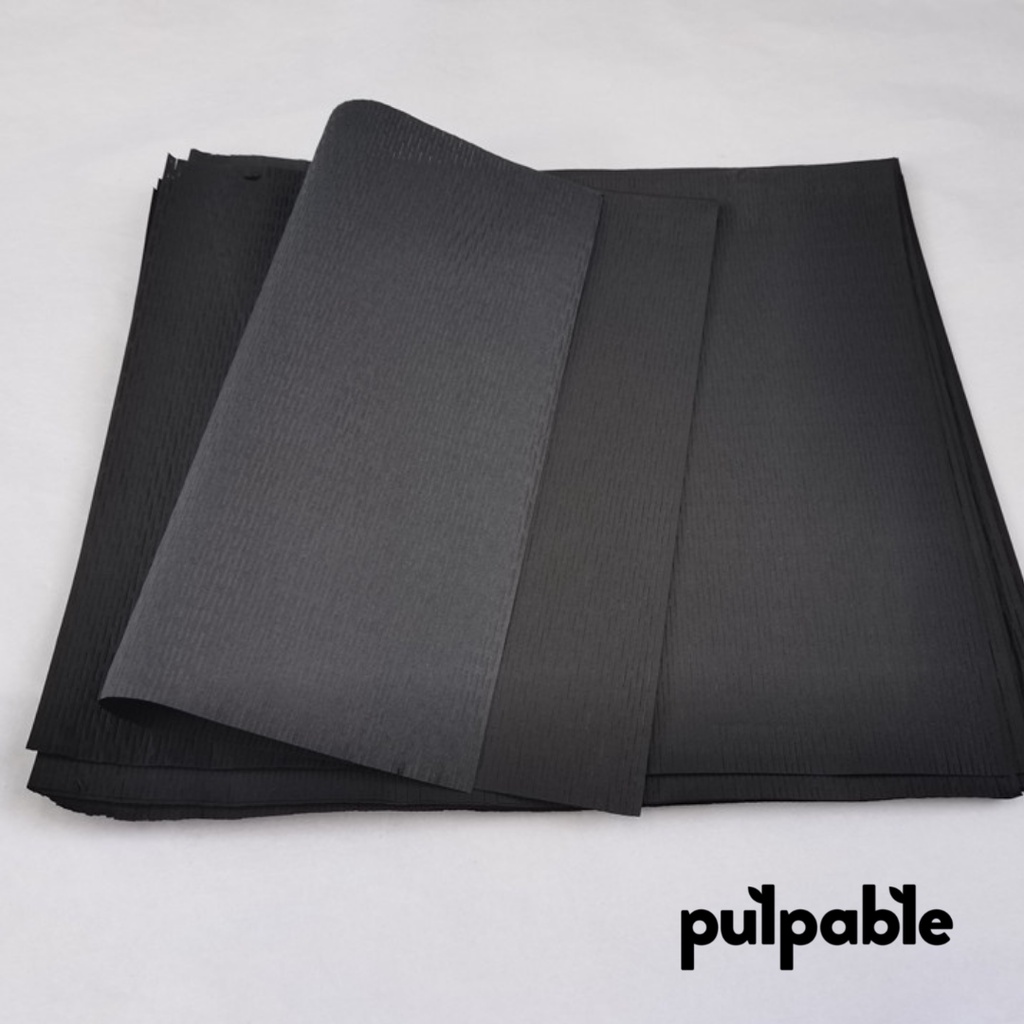 

tAe [5M & 10M] Black Honeycomb Paper Wrap hitam - Eco Friendly Packaging 5 meter & 10 meter roll
