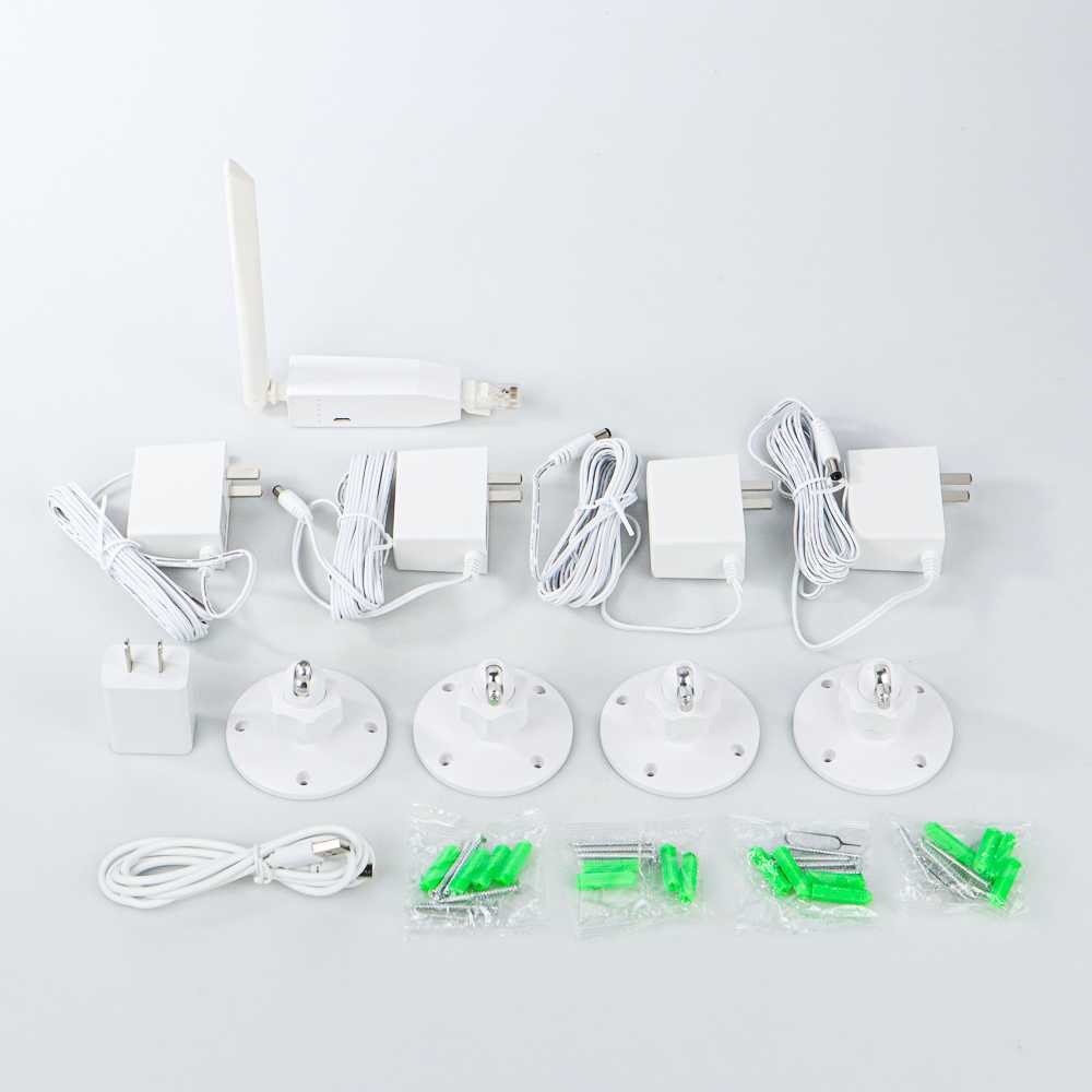 V380 Pro Kamera CCTV WiFi Outdoor Camera 2K Wifi Kit 4 Channel B10J1
