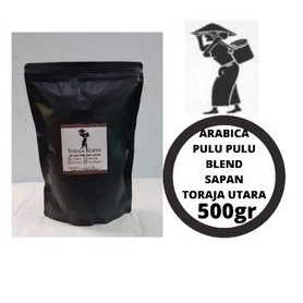 

Kopi Arabica Toraja Sapan Variety Arabica Pulupulu Grade' 1 Toraja Koffie 500 gr Biji Kopi Toraja