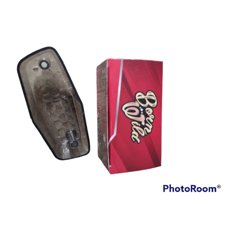 Mika Stoplamp belakang CB BSA Smoke Hitam