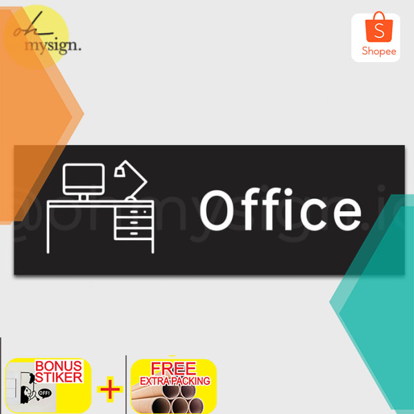 

SIGN BOARD OFFICE | PAPAN SIGN KANTOR | OFFICE SIGNAGE Keren