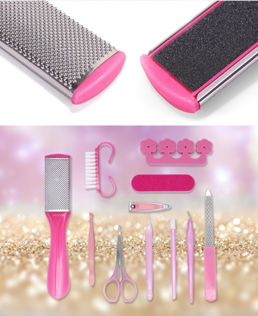 Manicure pedicure kit set nail art care / peralatan manicure pribadi