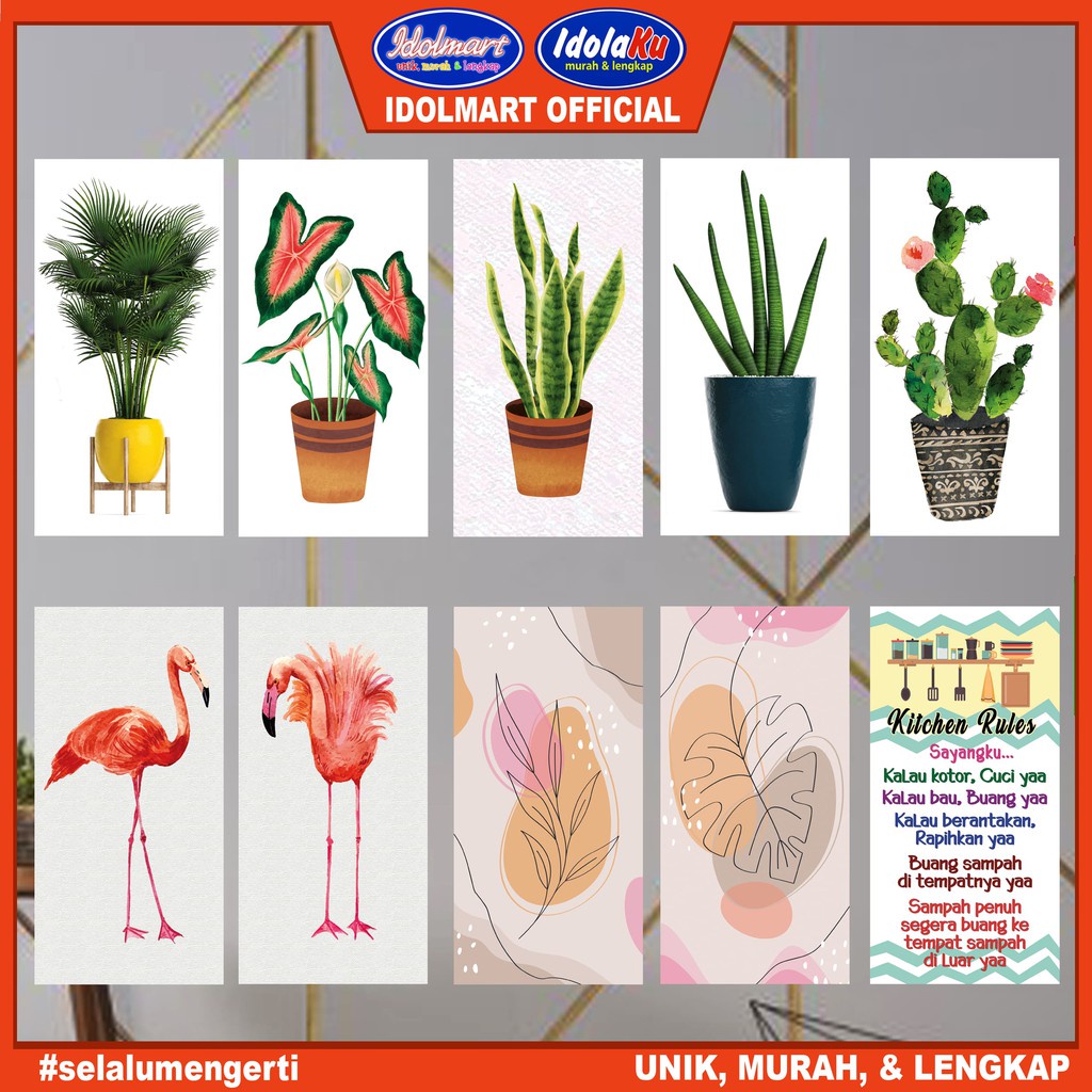 IDOLMART Pajangan Dinding Aesthetic Hiasan Dinding Rumah Dekorasi Kamar Tidur Wall Decor Art 1