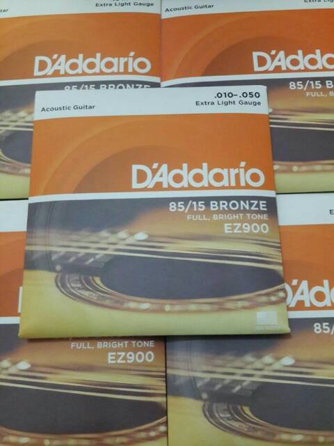 Senar Gitar Akustik D'addario Daddario D addario 009 010 011