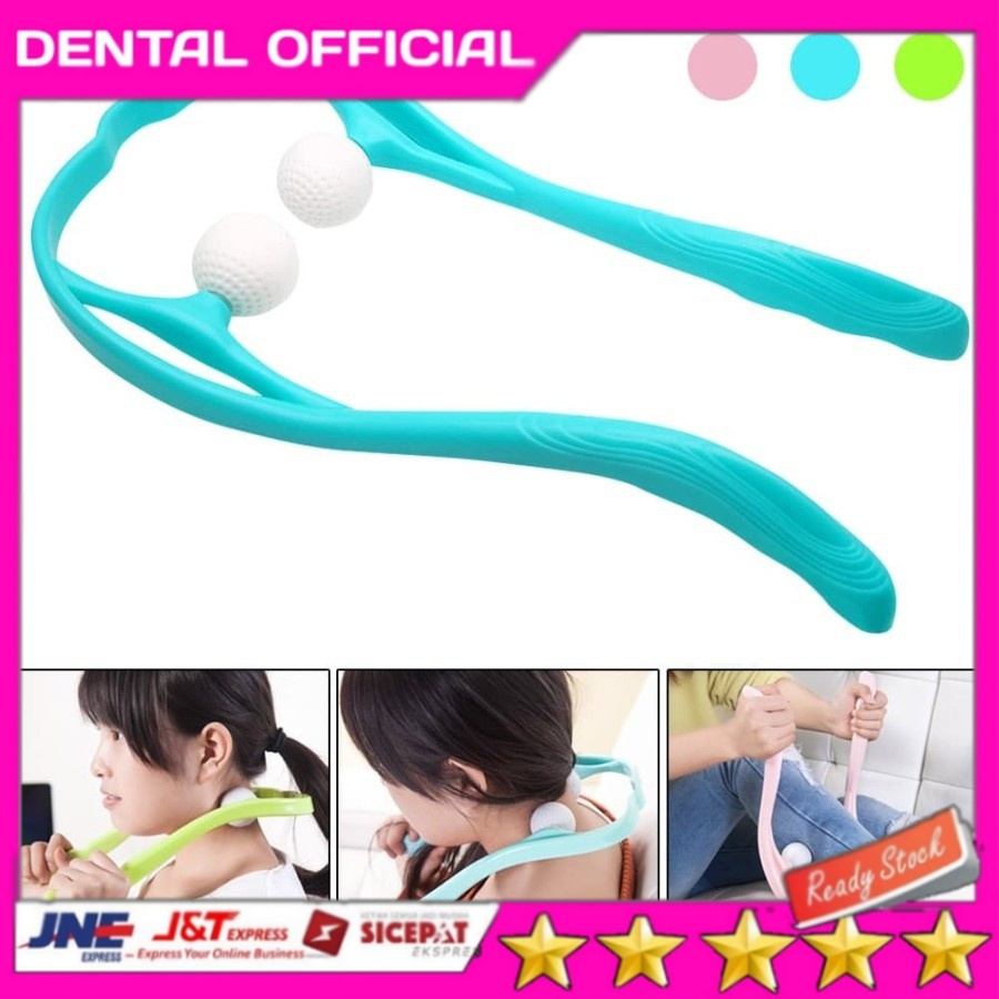 Manual Neck Massage Relaksasi - Alat Pijat Leher dan Kaki Manual