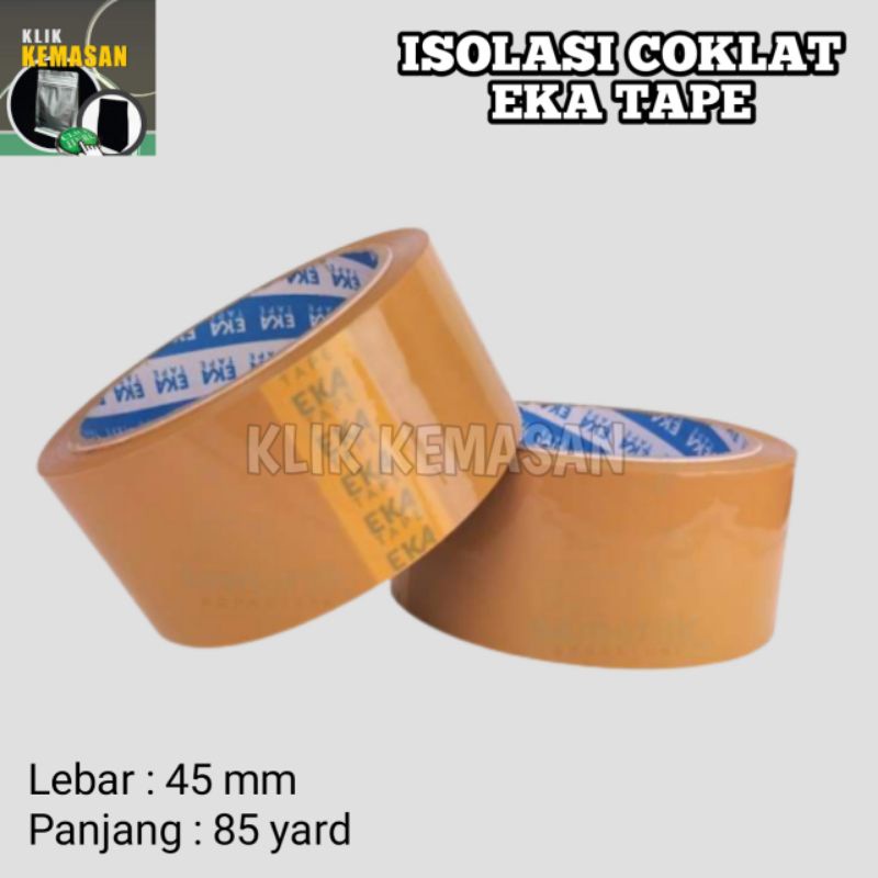 

ekatape isolasi lakban selotip coklat tan brown eka tape by daimaru