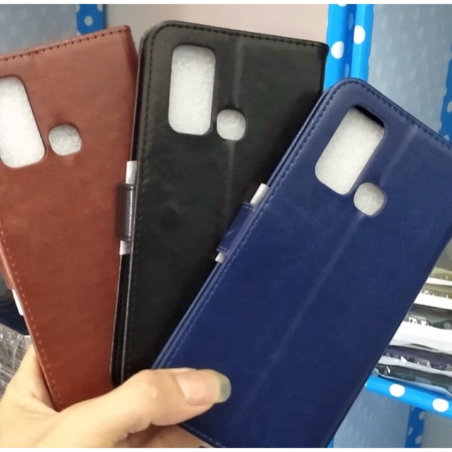 FLIP COVER KULIT VIVO Y50 Y30