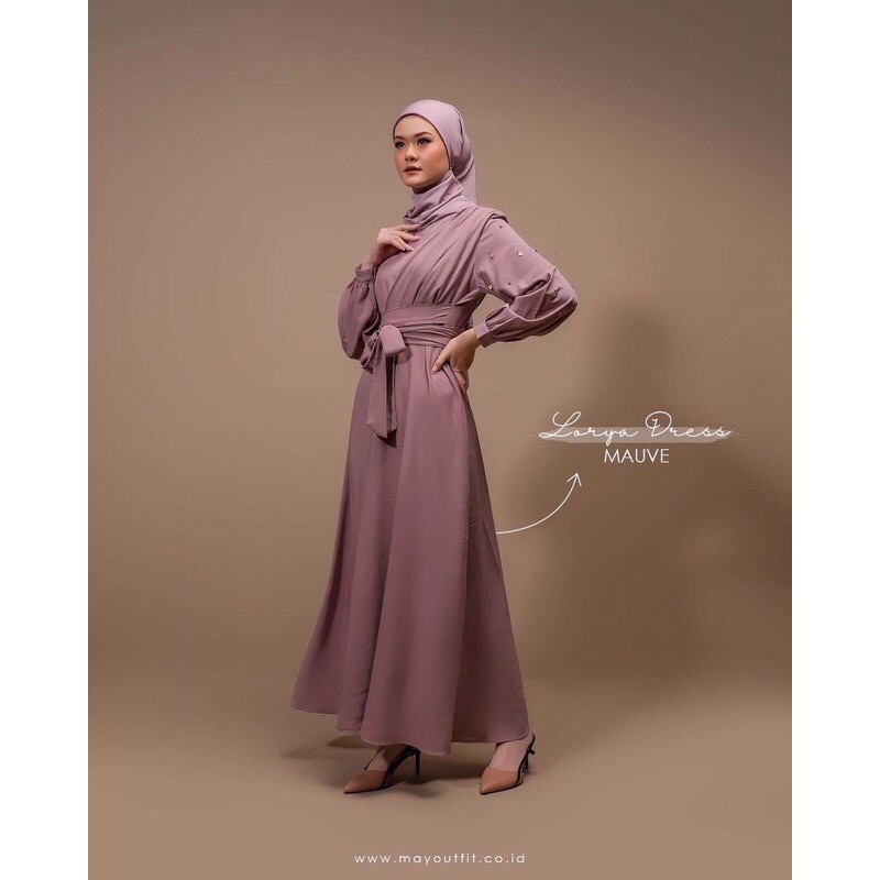 Lorya mayoutfit raya dress