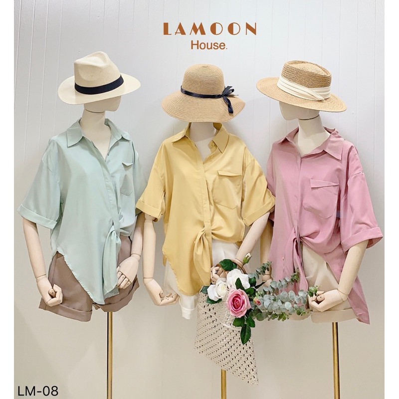 KL49IR ATASAN FASHION KEMEJA LAMOON HOUSE IMPOR BANGKOK (174/LM08)