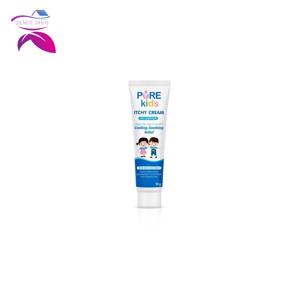 Pure Kids Itchy Cream 15gr Krim Gatal / Bentol &amp; Biang Keringat pada Bayi