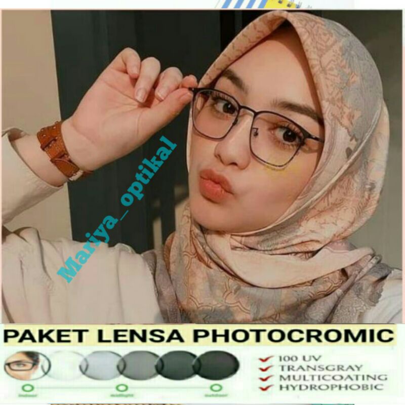 FREM KACAMATA PAKET LENSA PHOTOCROMIC PRIA/WANITA FREM 2047