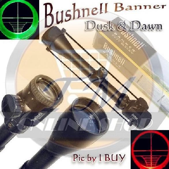Telescope Bushnell 3-9x40 EG (Tele Scope / Teleskop / Teropong Senapan 3-9x40EG)