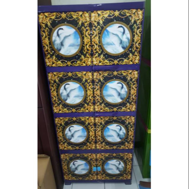 Lemari Gantungan 3 Dimensi Twinpan