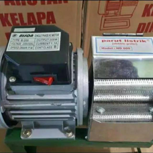 mesin parut kelapa / parutan kelapa / 200 watt