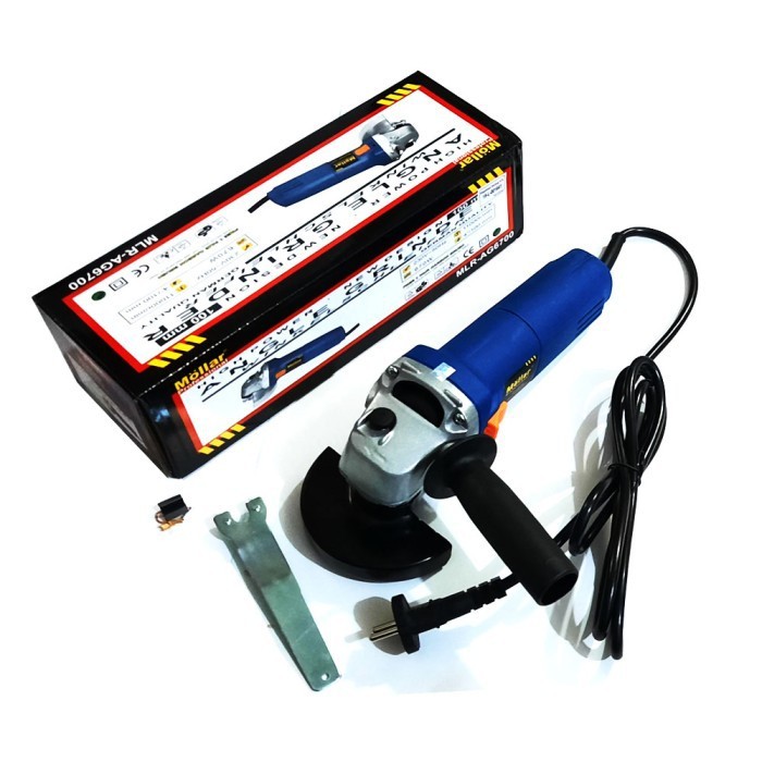 MOLLAR Mesin Gerinda Listrik Gurinda Tangan - Angle Grinder Mollar AG6700