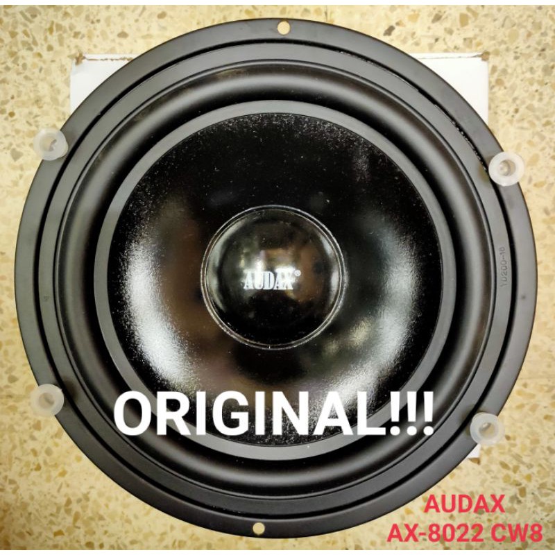 Speaker Audax 8 inch woofer AX-8022 CW8