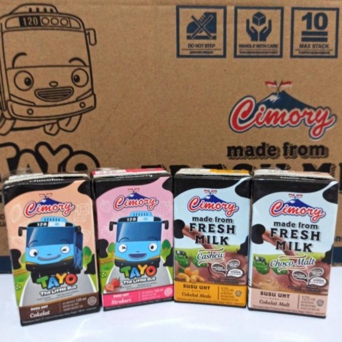 

READY COD Cimory uht milk 125 ml coklat - Coklat