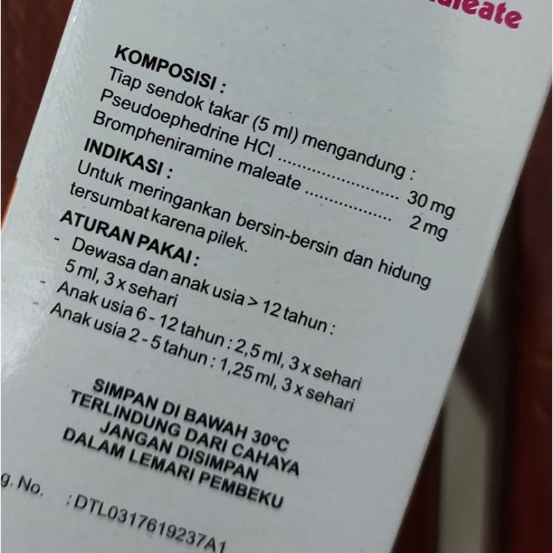 Alco Plus 100 ML / Obat Bersin-bersin dan hidung tersumbat / Pilek