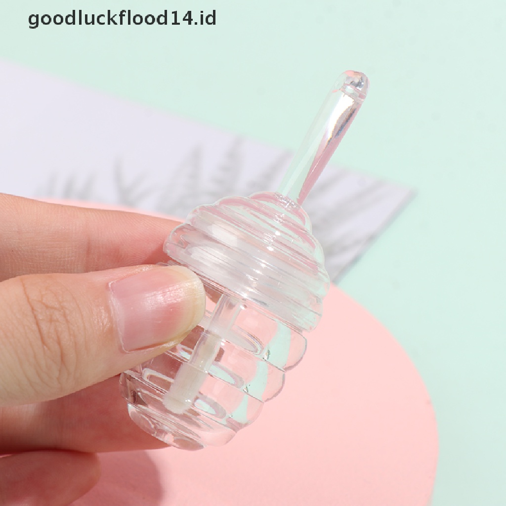 [OOID] 5/10Pcs Empty Lip Gloss Tube Containers Clear Mini Refillable Lip Balm Bottles ID