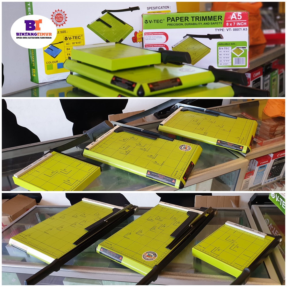 

V-Tec Paper Trimmer / Alat Pemotong Kertas